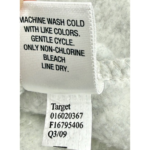 Merona Fleece Hoodie Heather Grey Womens Size XL Cozy Warm Sherpa Lined Hood NWT - Picture 7 of 16